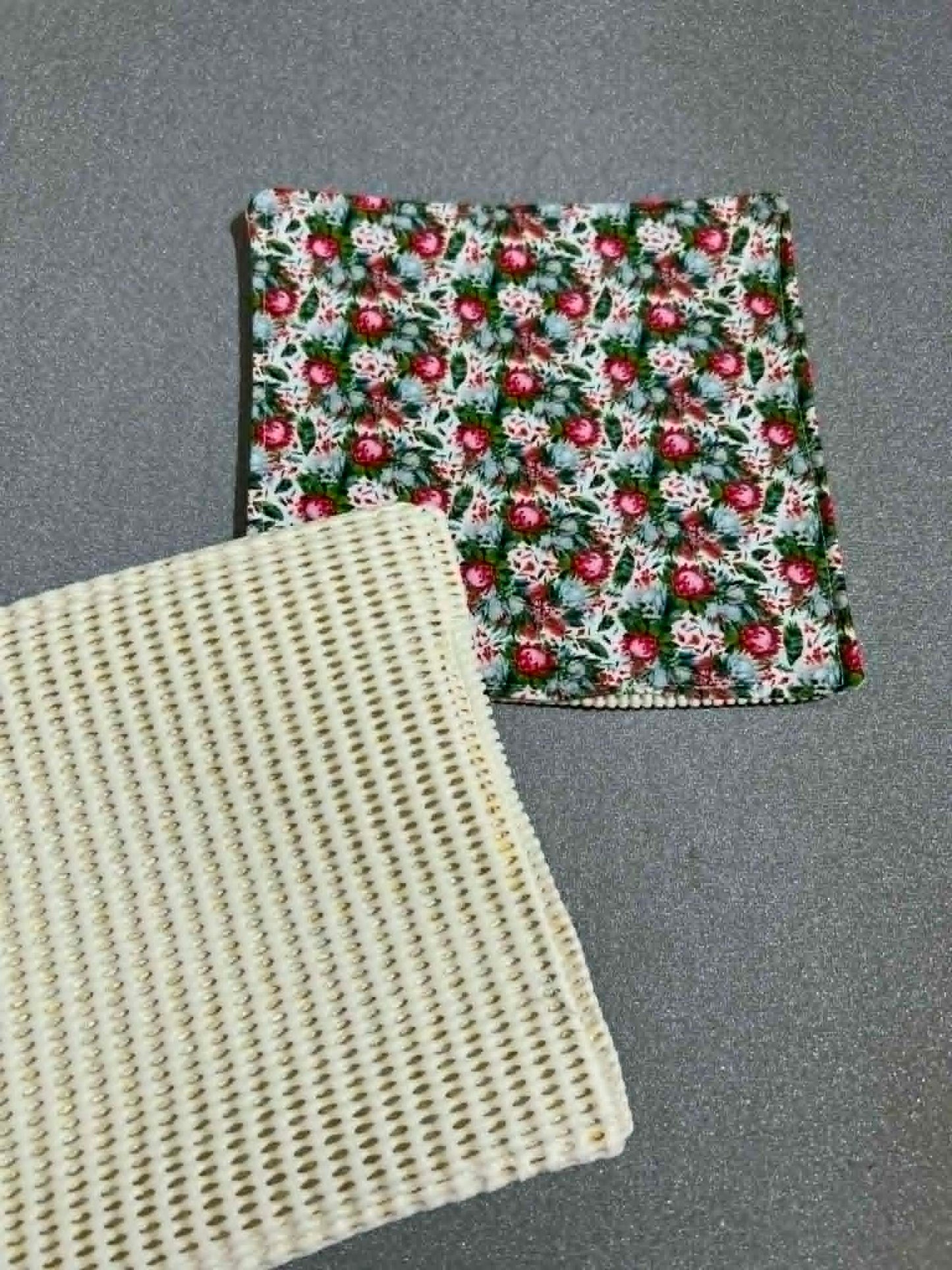 Jar Grip - Red floral