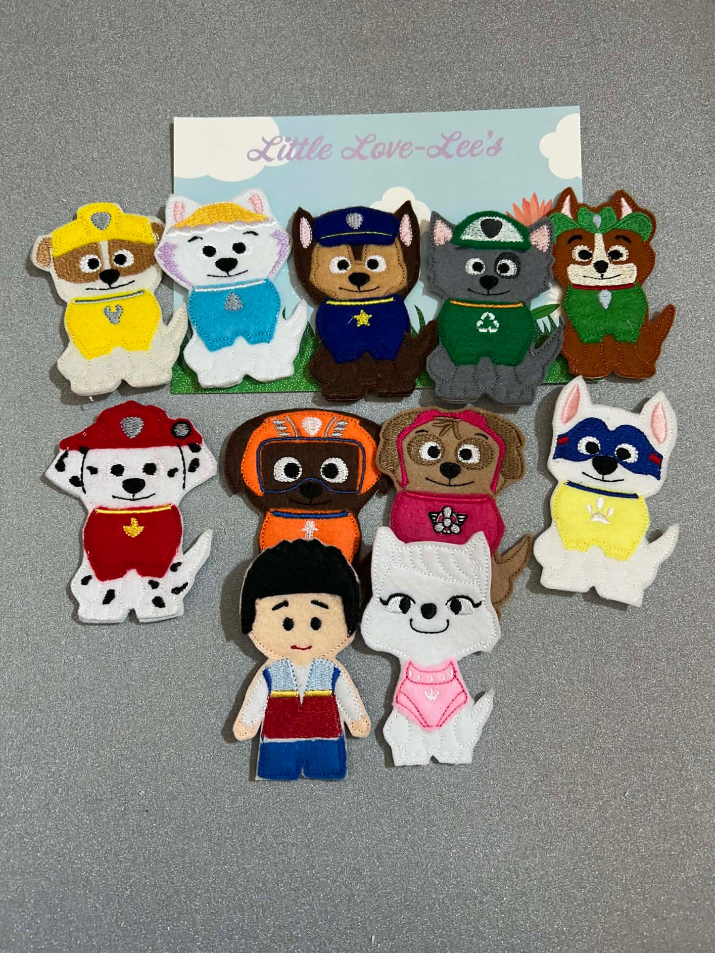 Paw Patrol Finger Puppet Set