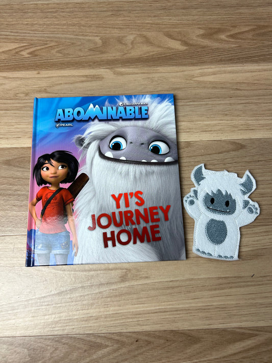 Abominable Book and Finger Puppet Set
