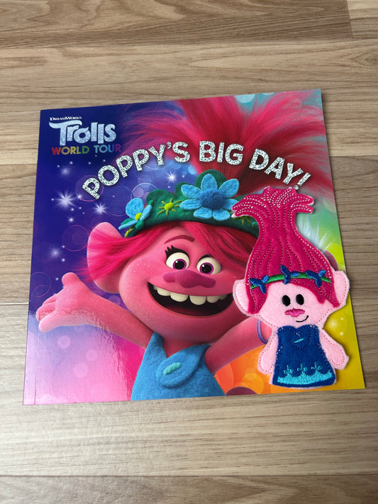 Poppy's Big Day Book and Finger Puppet Set