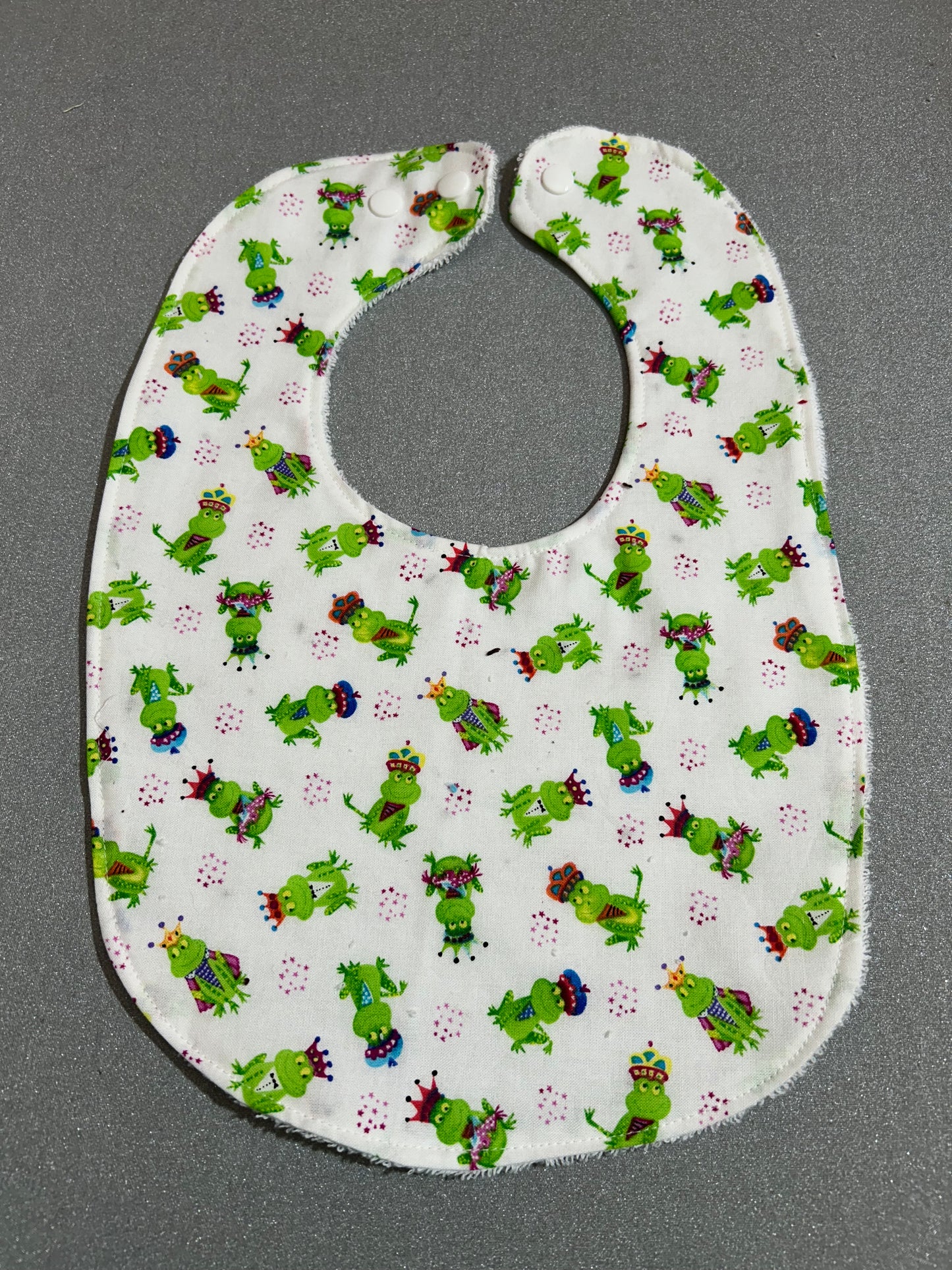 Baby Bib - Frogs