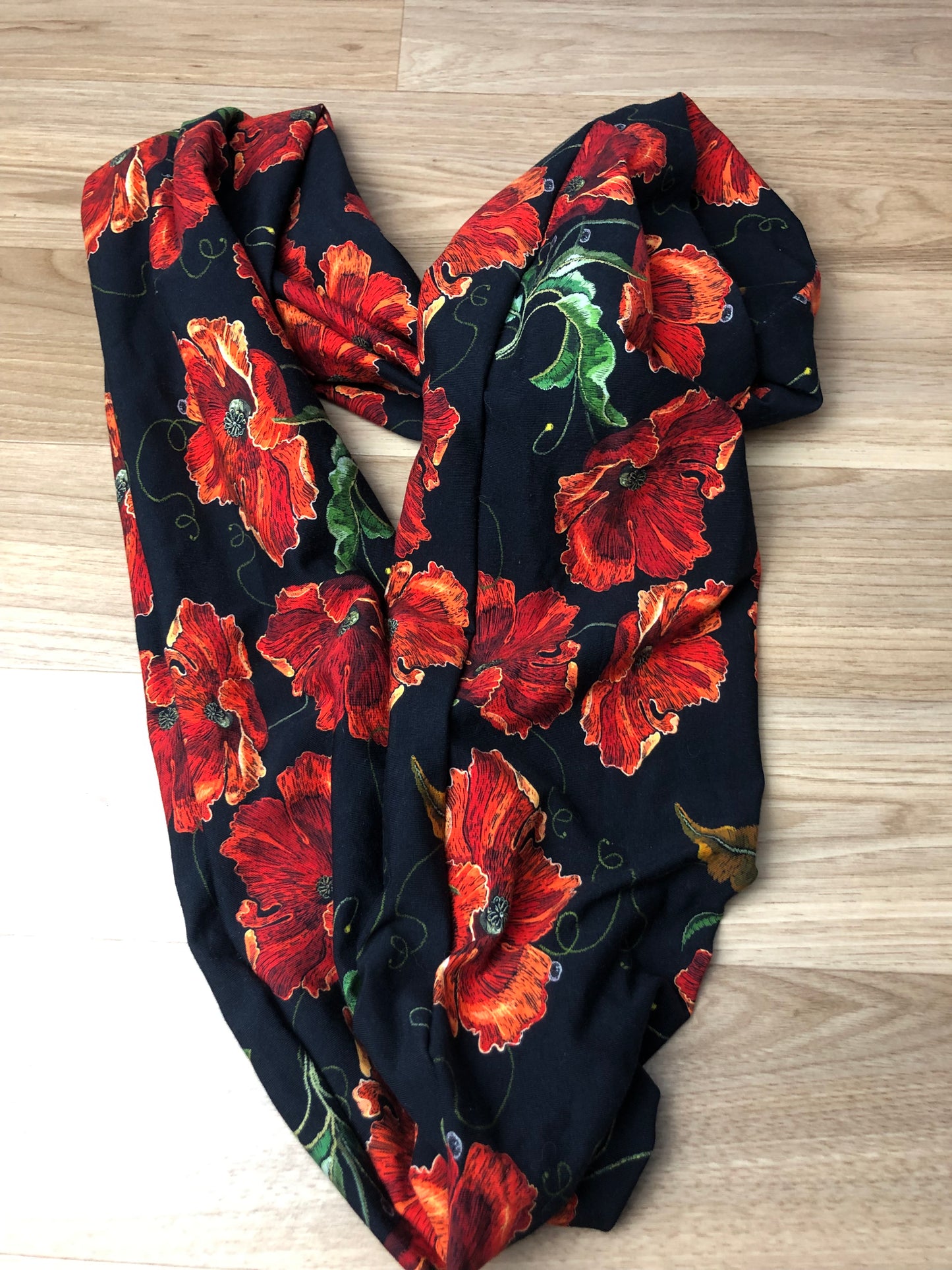 Infinity Scarf - Poppies