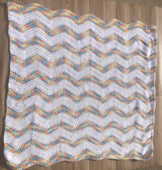 Crochet Blanket - Chevron