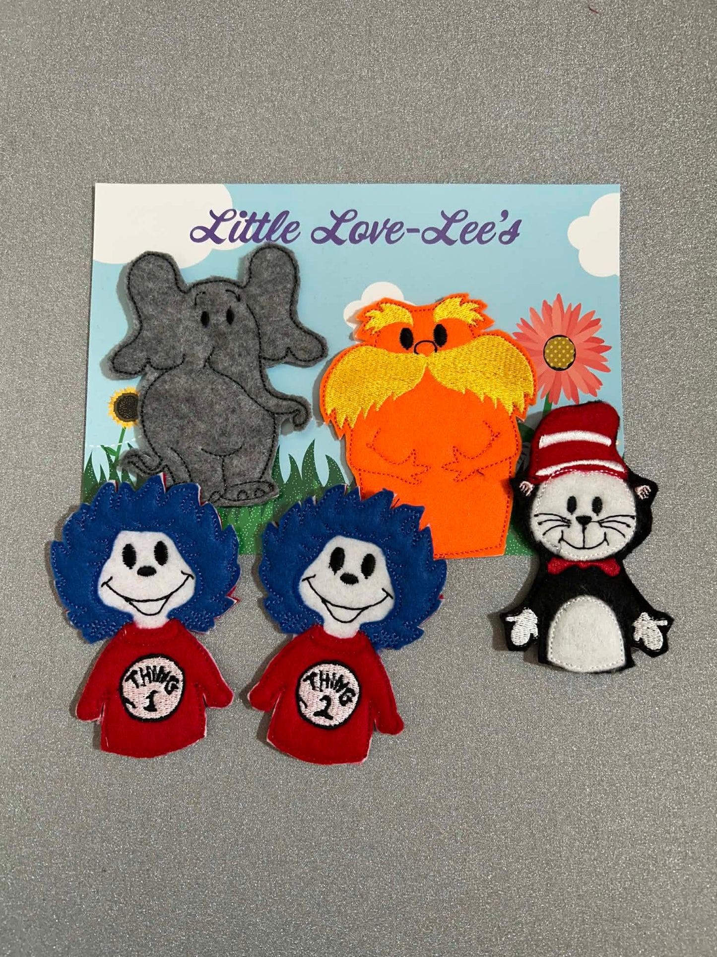 Dr Suess Finger Puppet Set