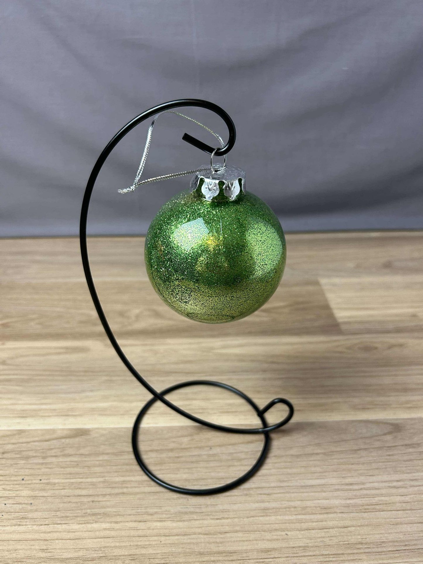 Personalised Christmas Bauble - Lt Green