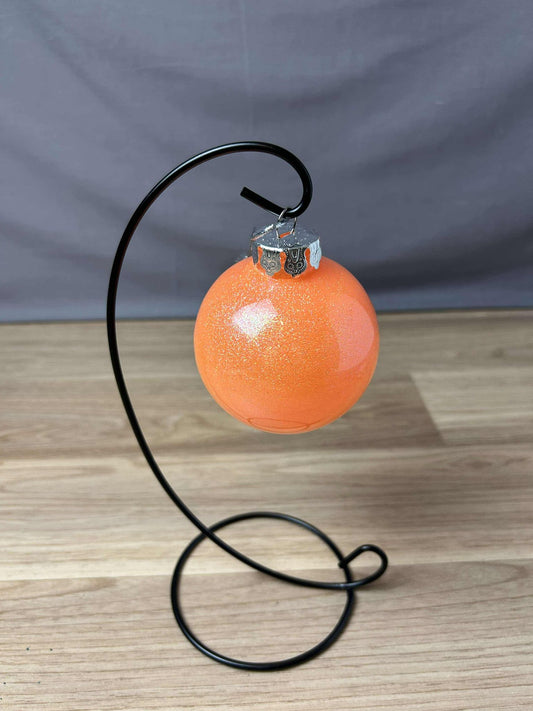 Personalised Christmas Bauble - Orange