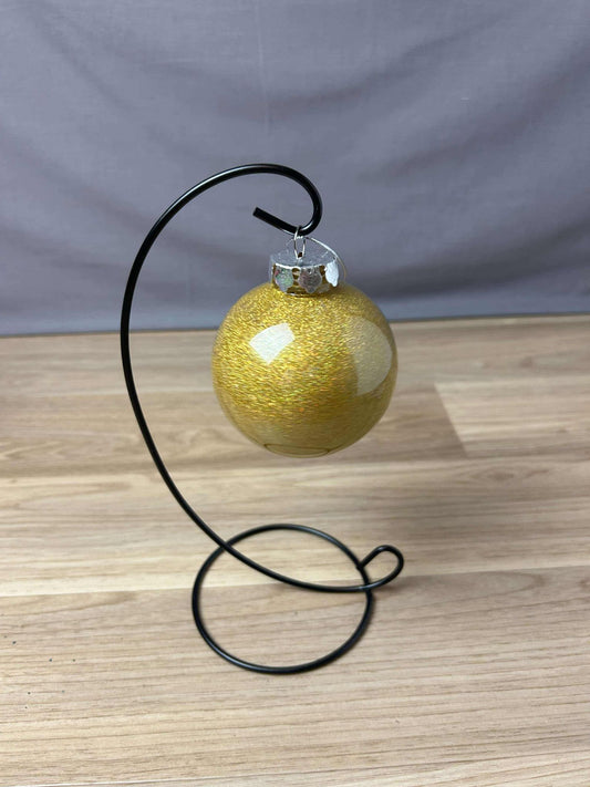 Personalised Christmas Bauble - Gold