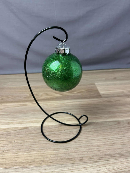 Personalised Christmas Bauble - Dark Green