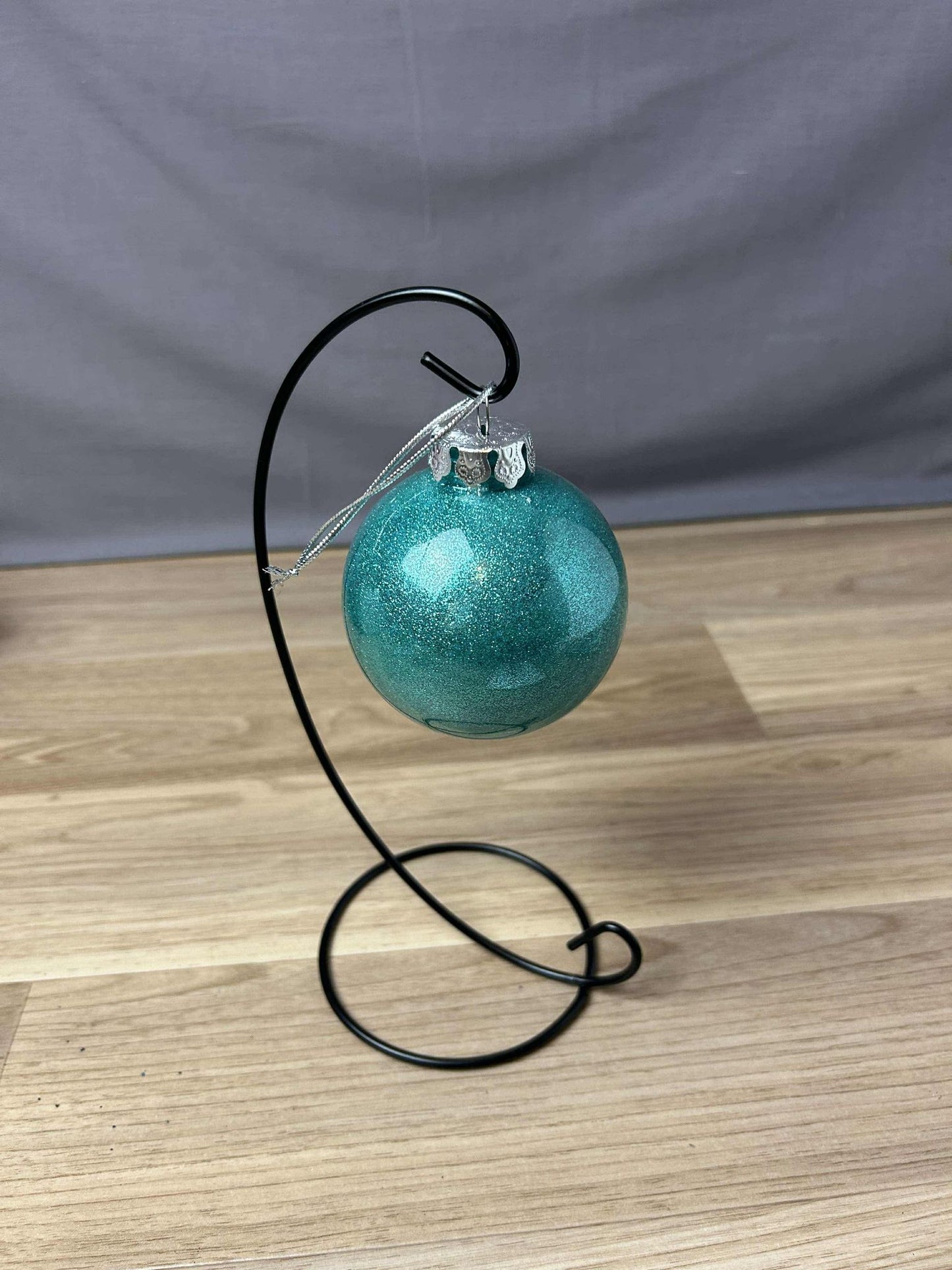 Personalised Christmas Bauble - Turquoise