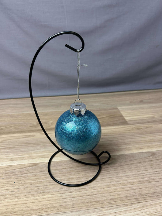 Personalised Christmas Bauble - Blue