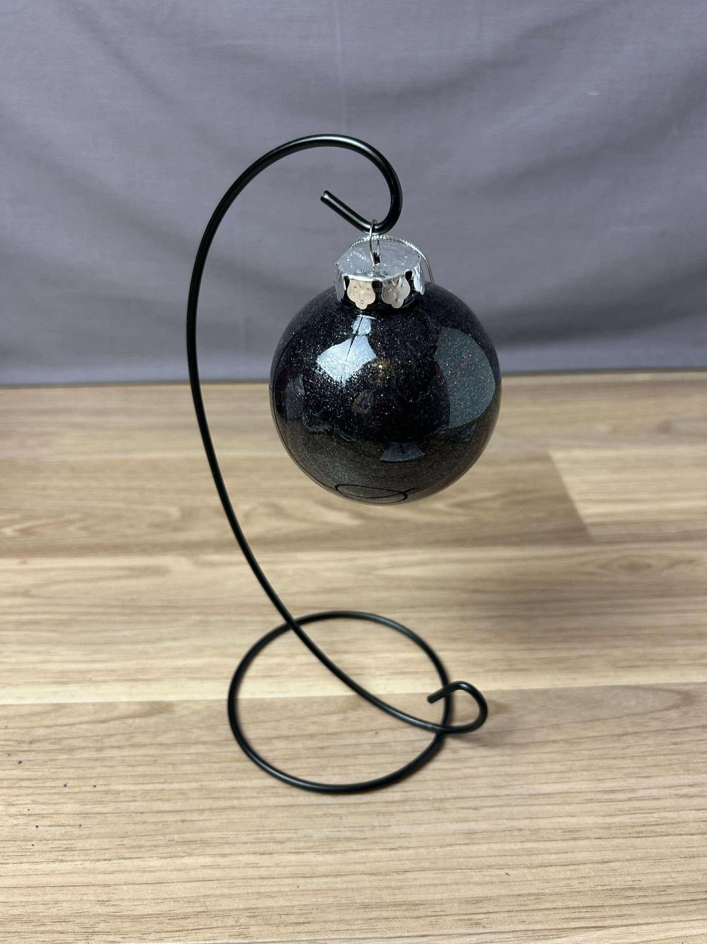 Personalised Christmas Bauble - Black