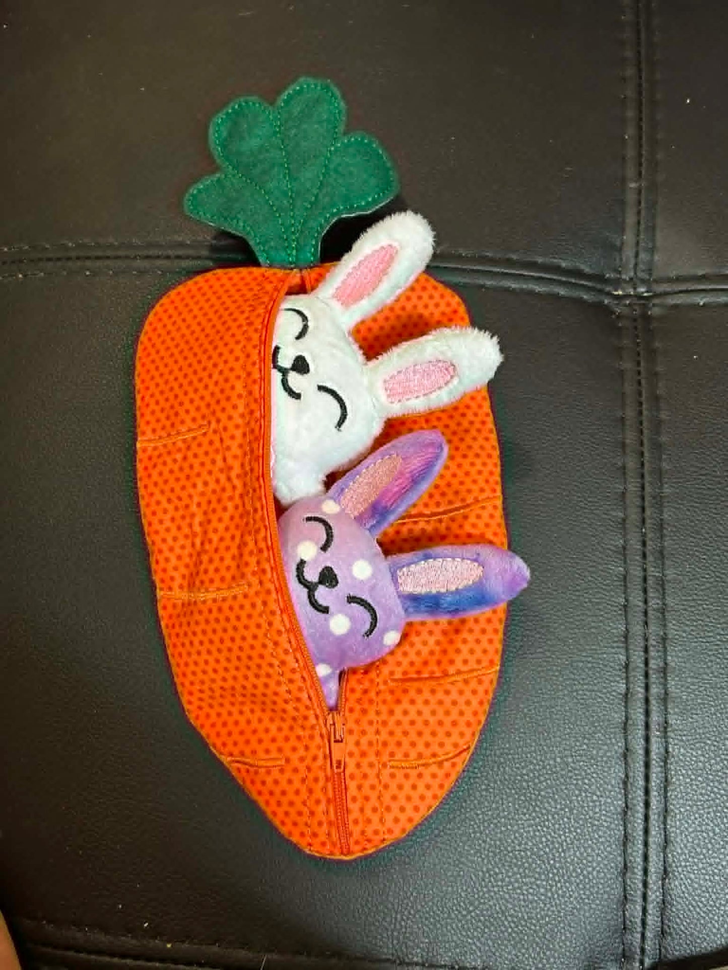 Bunnies in a carrot