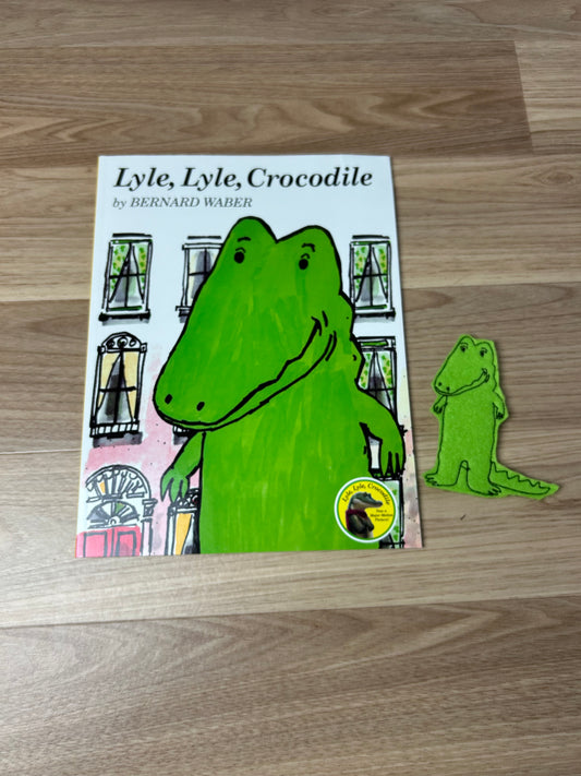 Lyle Lyle Crocodile Book and Finger Puppet Set