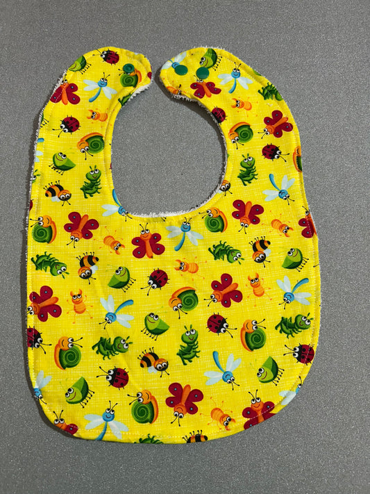 Baby Bib - Bugs