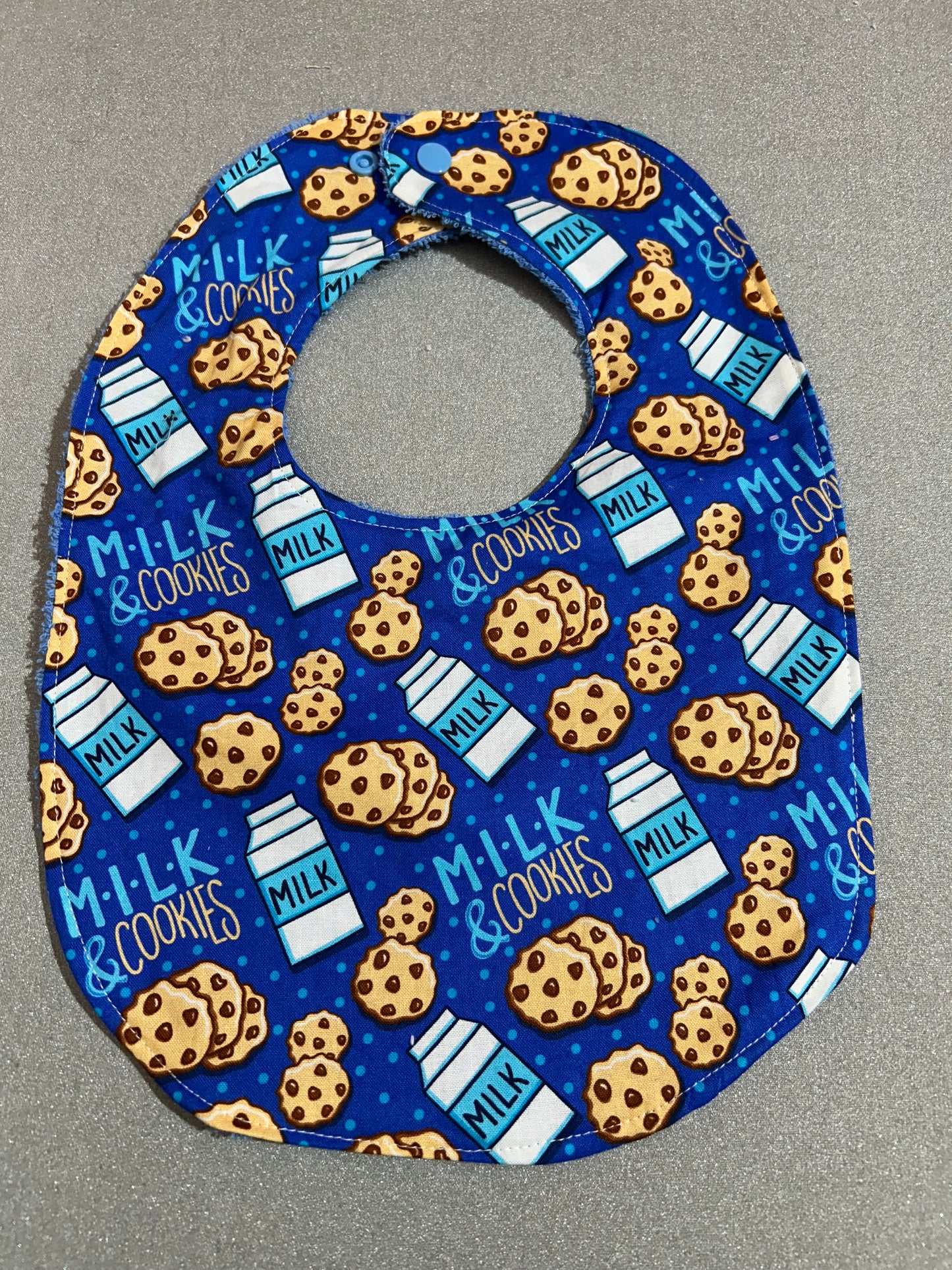 Baby Bib - Milk and Cookies