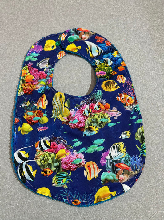 Baby Bib - Rainbow reef