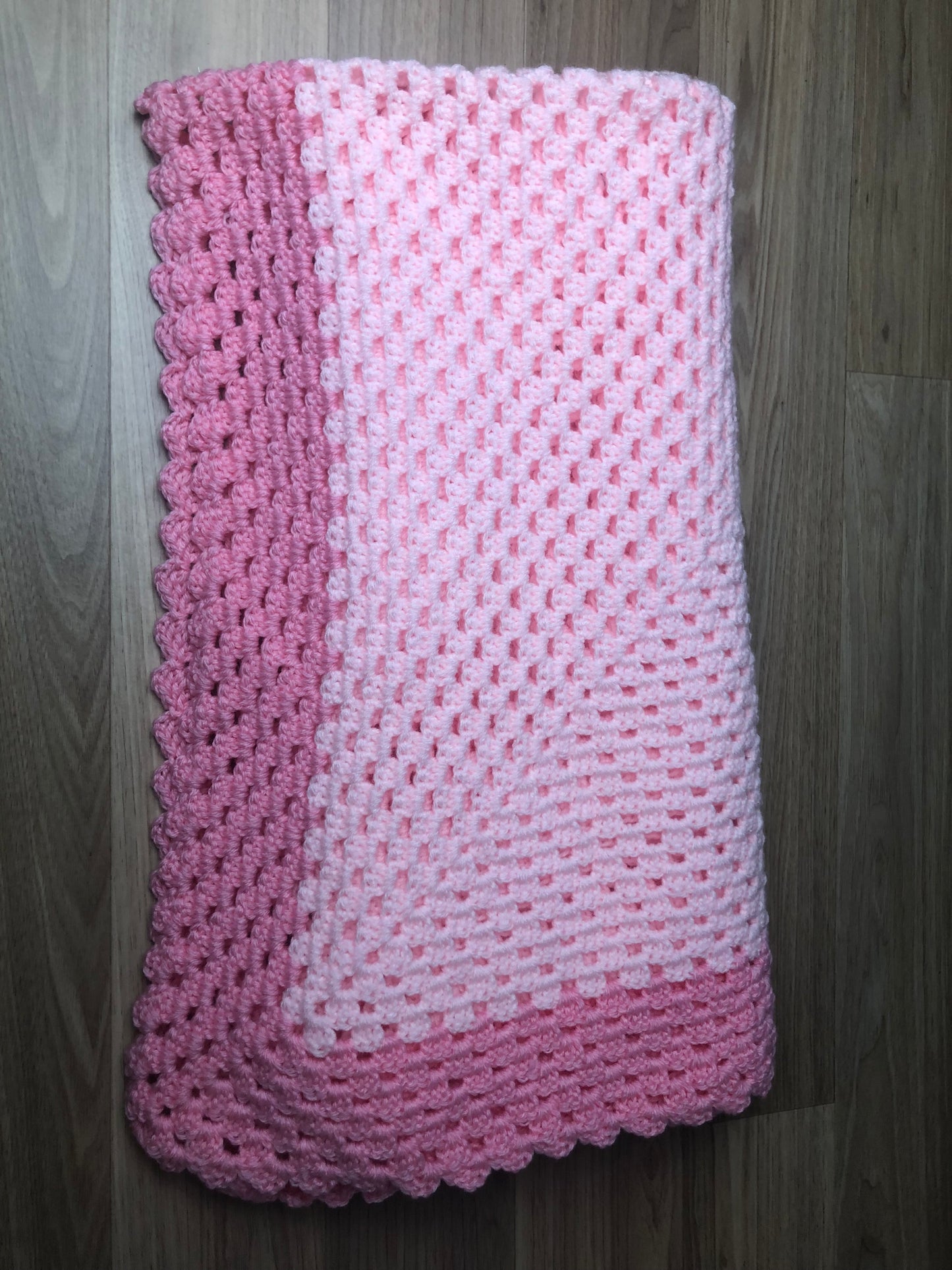 Crochet Blanket - Pinks