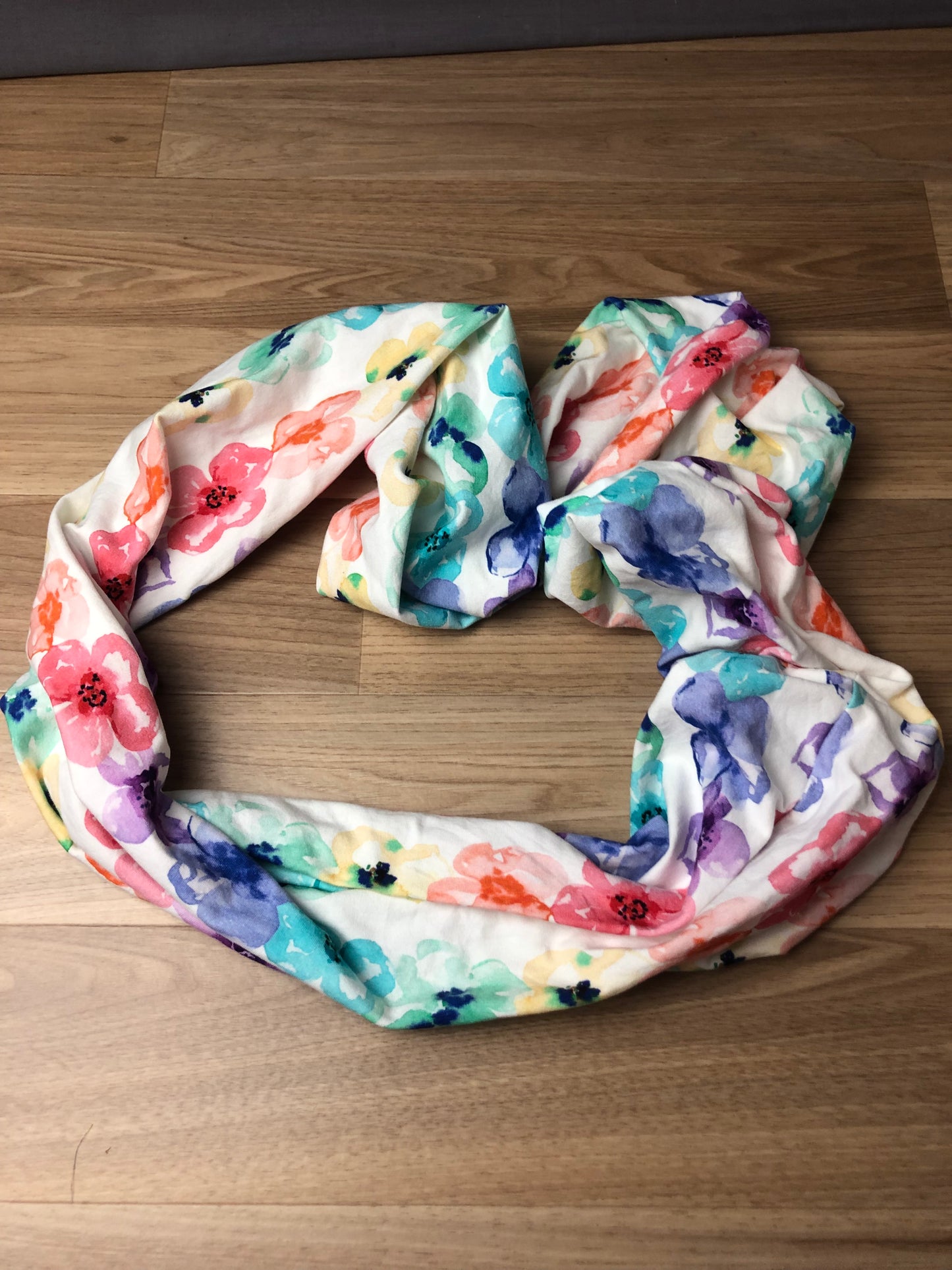 Infinity Scarf - Rainbow Floral