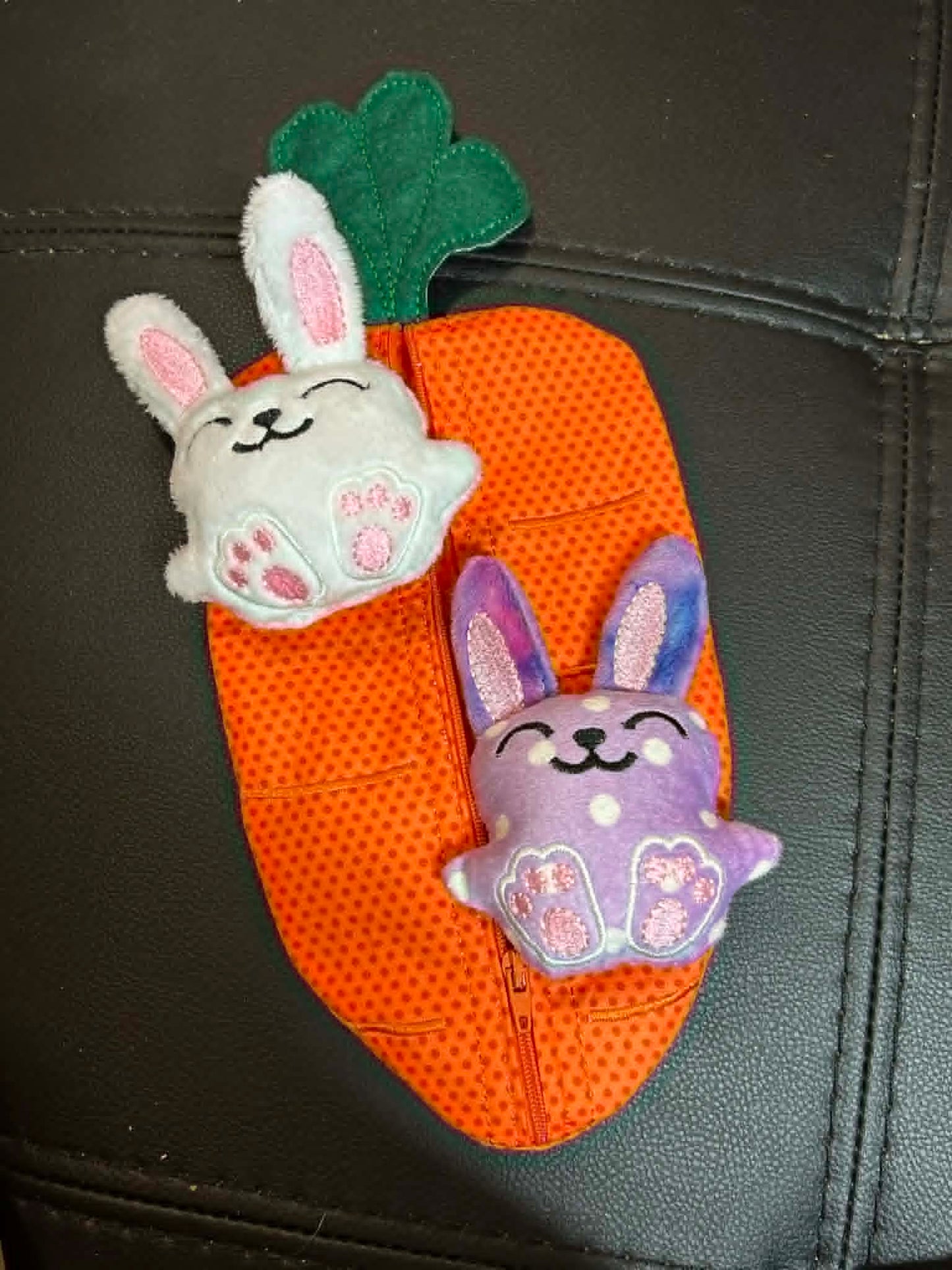 Bunnies in a carrot
