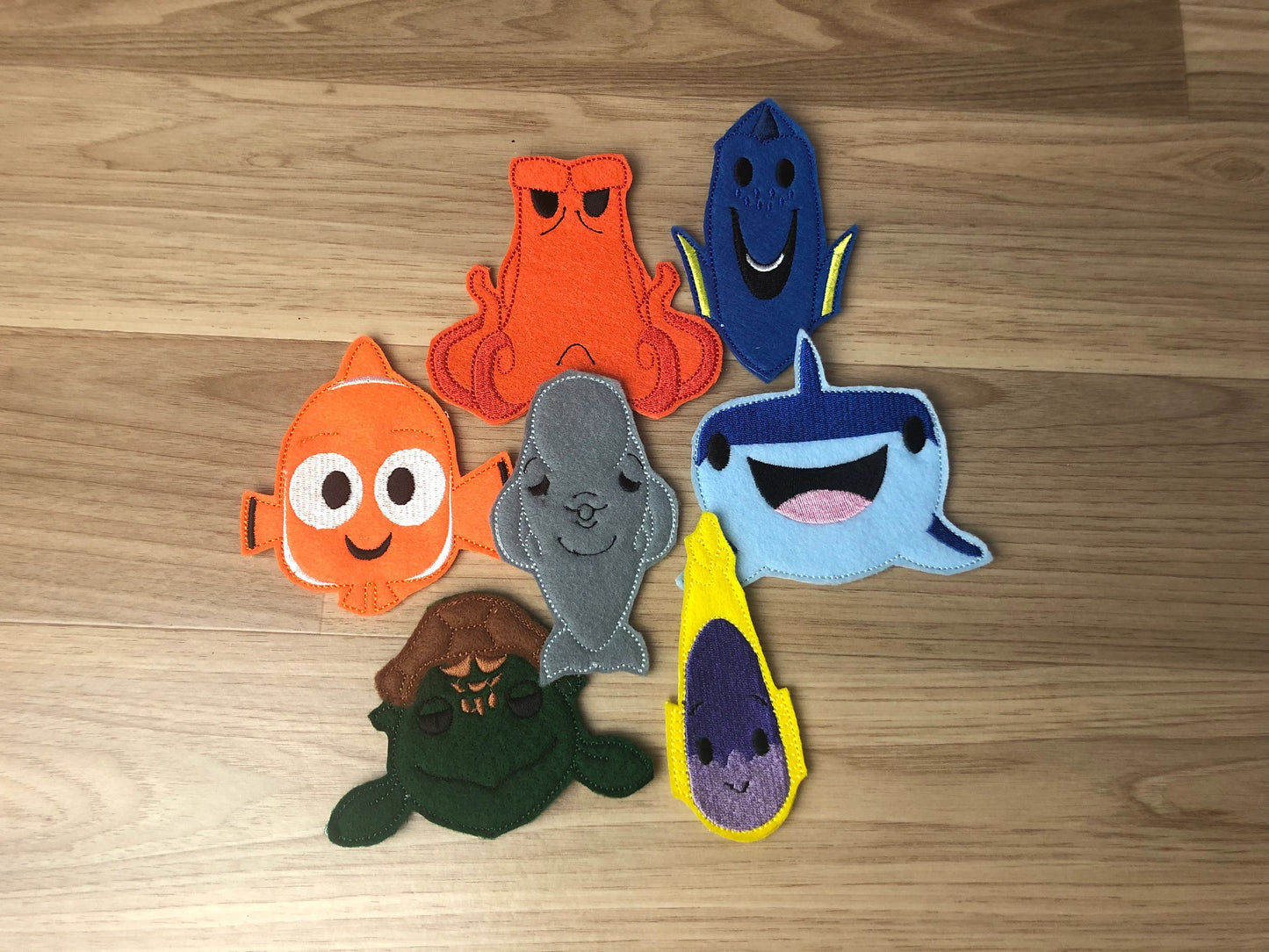 Fish Finger Puppets