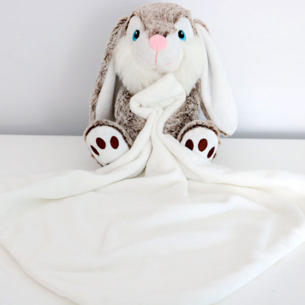 Bunny Embroidered Blankie