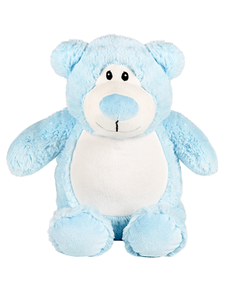 Blue Bear Embroidered Toy