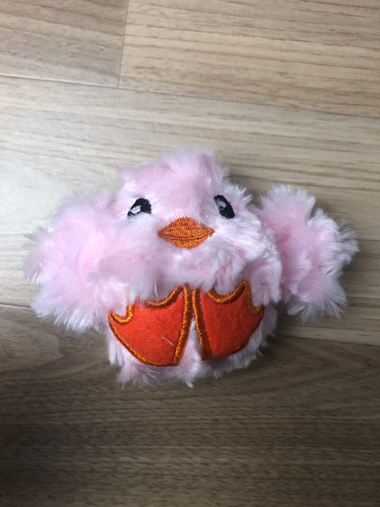 Pale Pink Chick Soft Toy and Bunny Finger Puppet in Egg