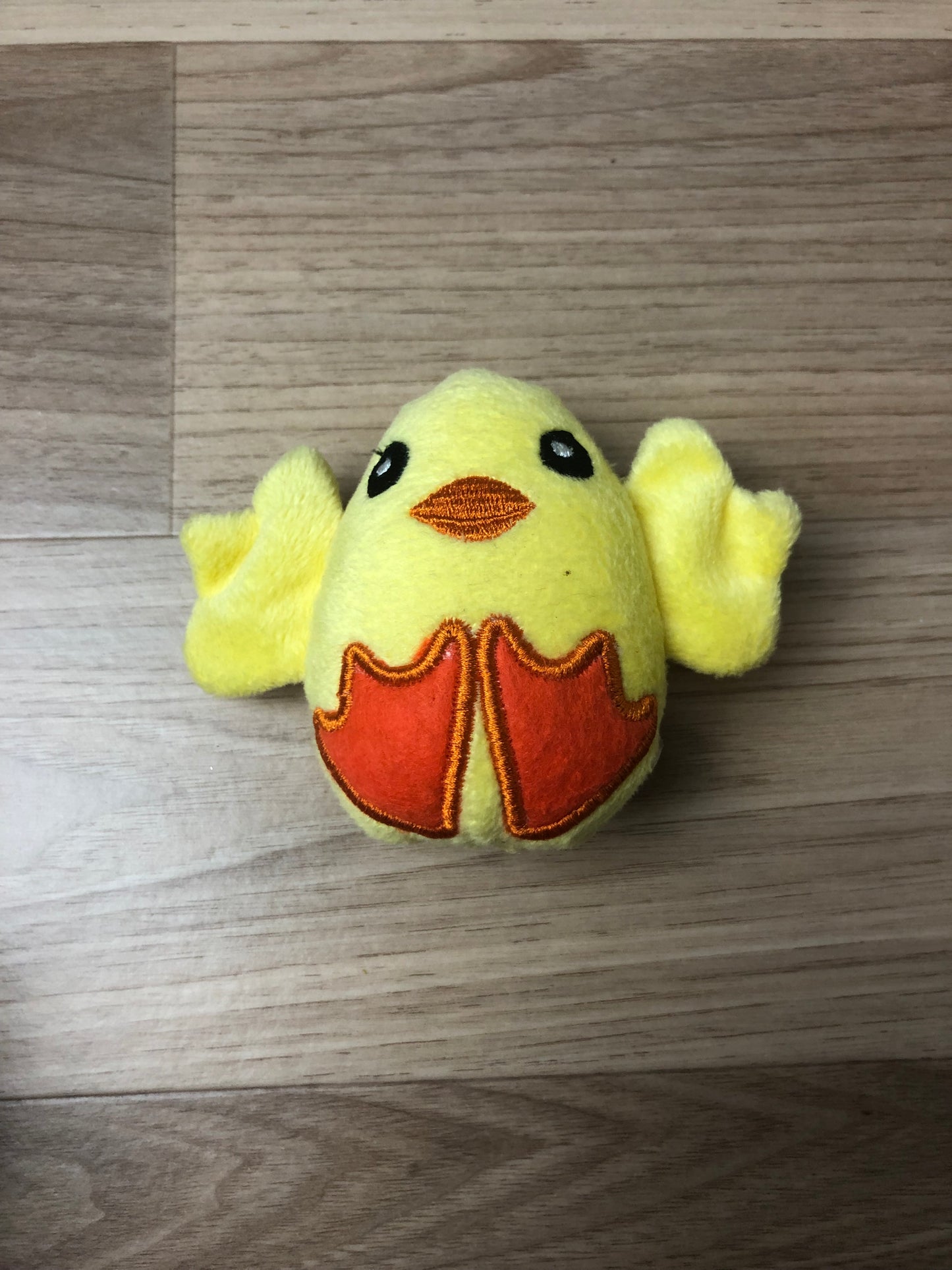 Yellow Chick Soft Toy and Bunny Finger Puppet in  Green Egg