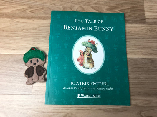 Benjamin Bunny Book and Finger Puppet Set