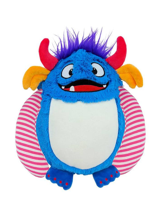 Blue Monster Embroidered Toy