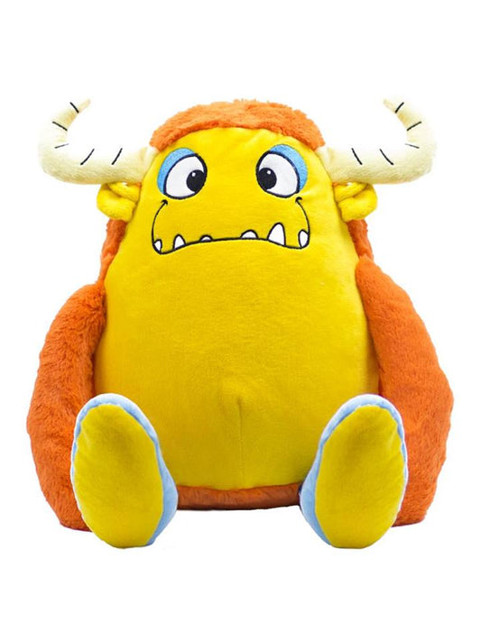 Yellow Monster Embroidered Toy